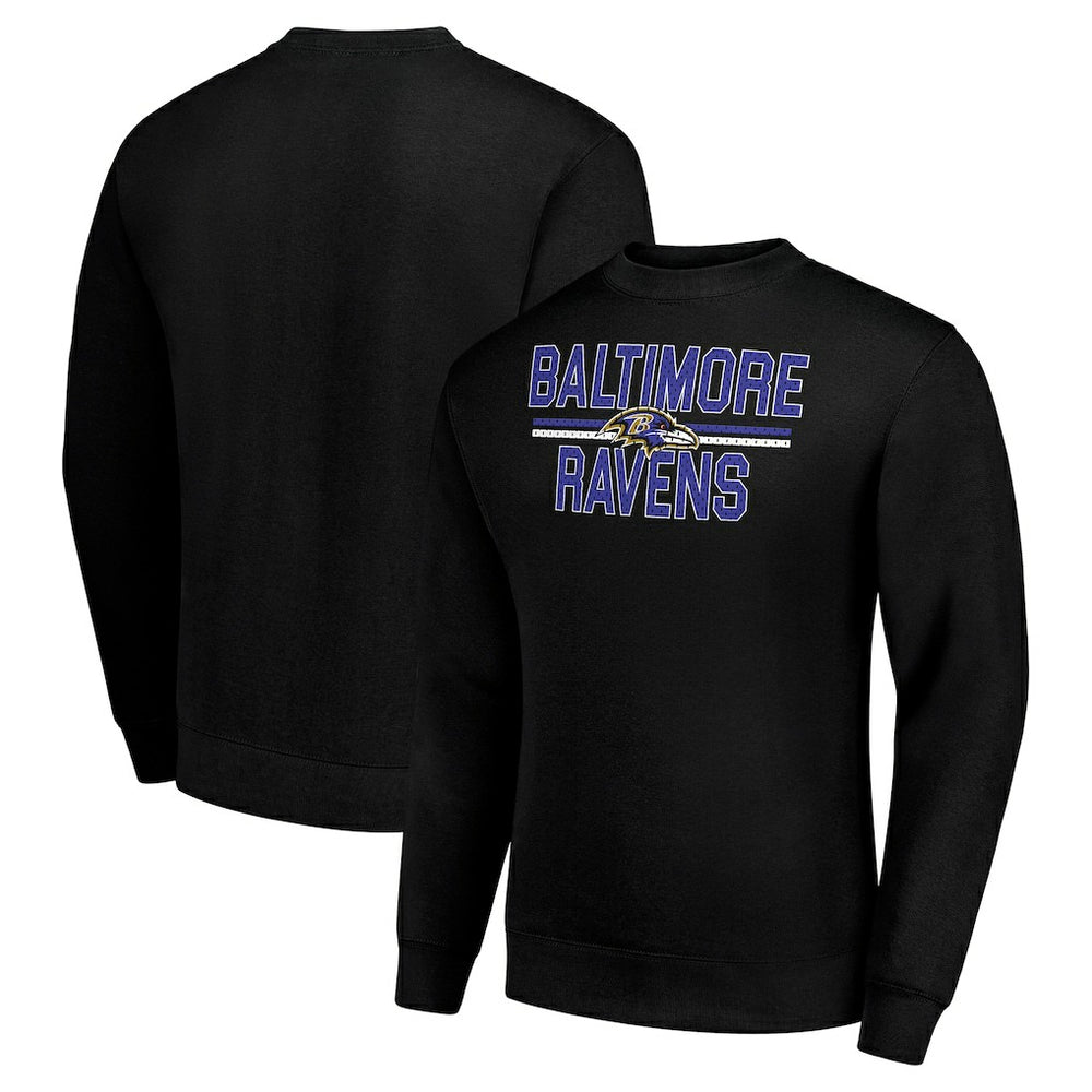 Baltimore Ravens Starter Team Mesh Print Graphic Pullover Sweatshirt | NFL On sale