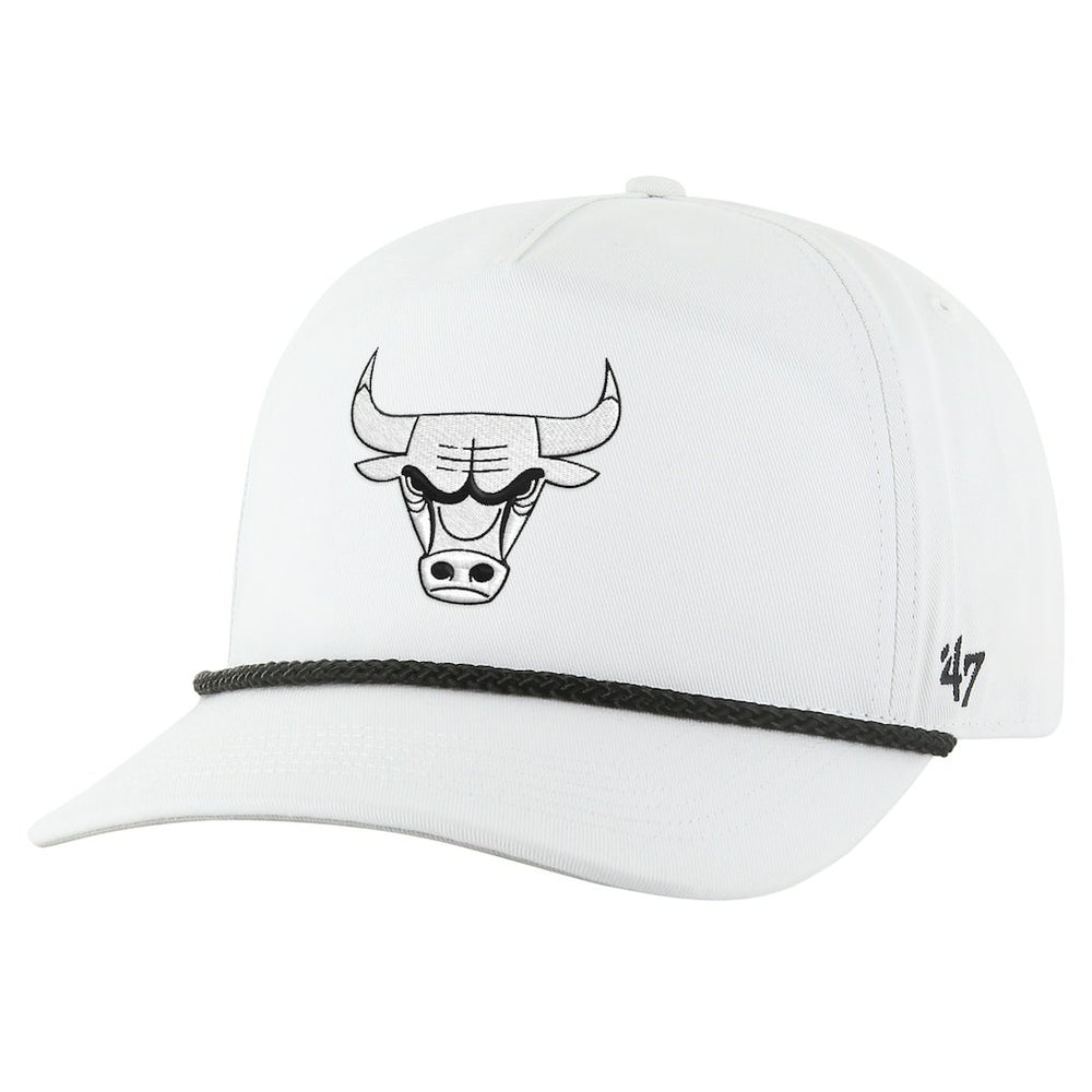 White Chicago Bulls '47 Rope Hitch Adjustable Hat | NBA