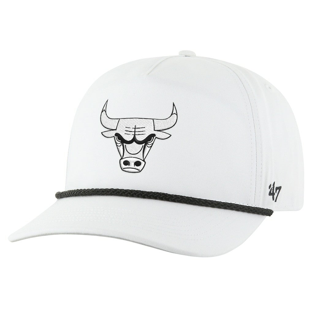 White Chicago Bulls '47 Rope Hitch Adjustable Hat | NBA