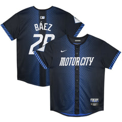 Javier Baez Detroit Tigers Nike Preschool 2024 City Connect Limited Jersey - MLB Jerseys