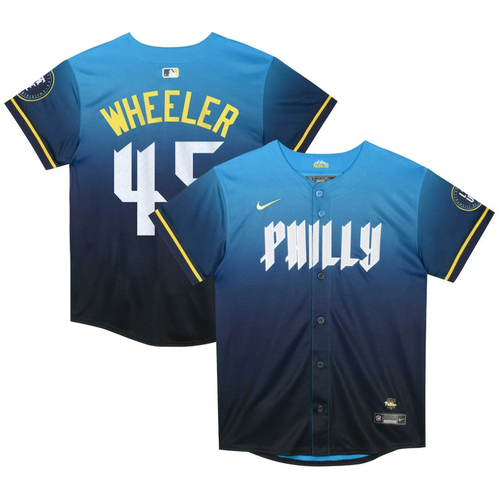 Zack Wheeler Philadelphia Phillies Nike Preschool 2024 City Connect Limited Player Jersey - MLB Jerseys