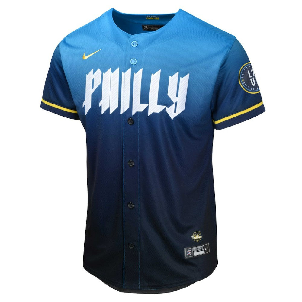 Zack Wheeler Philadelphia Phillies Nike Youth 2024 City Connect Limited Player Jersey - MLB Jerseys