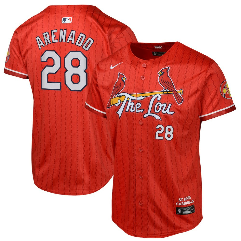 Nolan Arenado St. Louis Cardinals Nike Youth 2024 City Connect Limited Player Jersey - MLB Jerseys