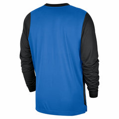 Blue/Black Oklahoma City Thunder 2024/25 City Edition Authentic Pregame Performance Long Sleeve Shooting T-Shirt | NBA