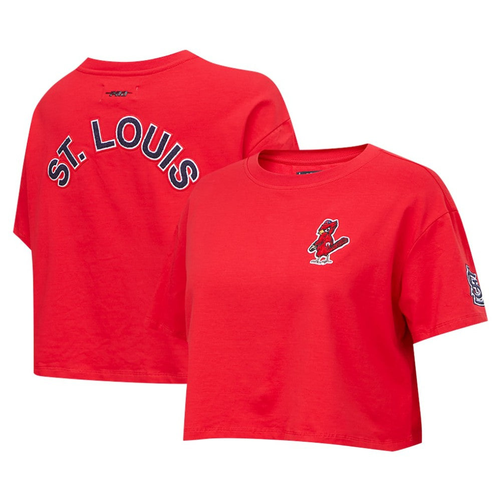 Washington Nationals Pro Standard Women's Classic SJ Cropped Boxy T-Shirt - MLB T-shirts