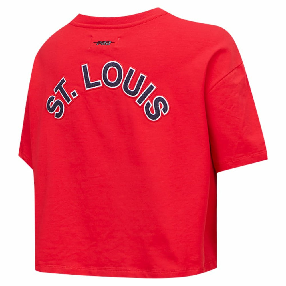 Washington Nationals Pro Standard Women's Classic SJ Cropped Boxy T-Shirt - MLB T-shirts