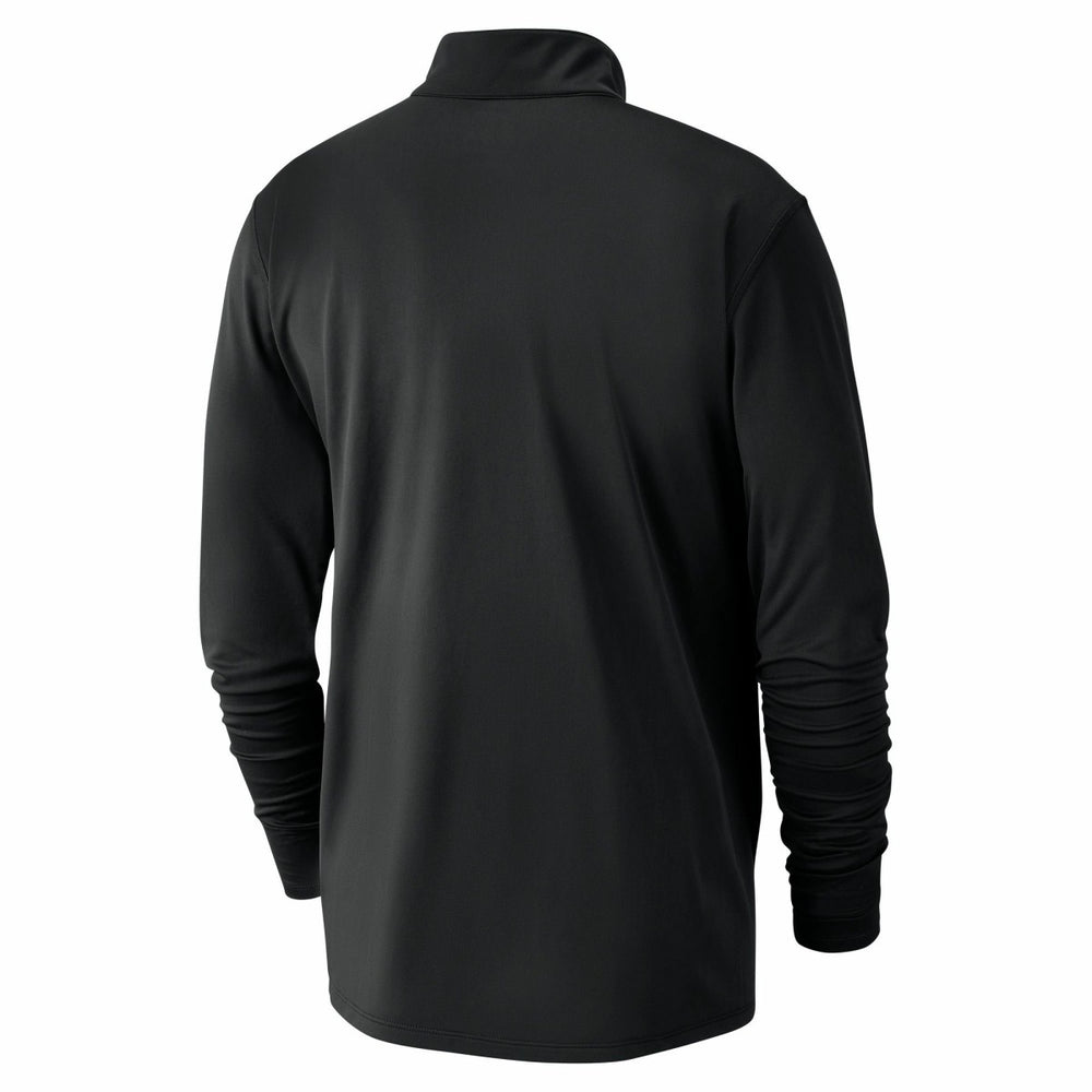 Black Minnesota Timberwolves 2024/25 City Edition Authentic Coaches Performance Half-Zip Top | NBA
