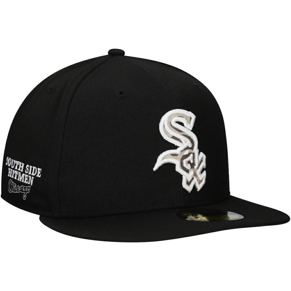 Chicago White Sox New Era Troop Chant Camo Undervisor 59FIFTY Fitted Hat - MLB Hats
