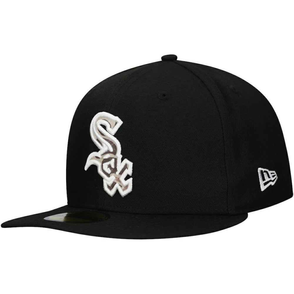 Chicago White Sox New Era Troop Chant Camo Undervisor 59FIFTY Fitted Hat - MLB Hats