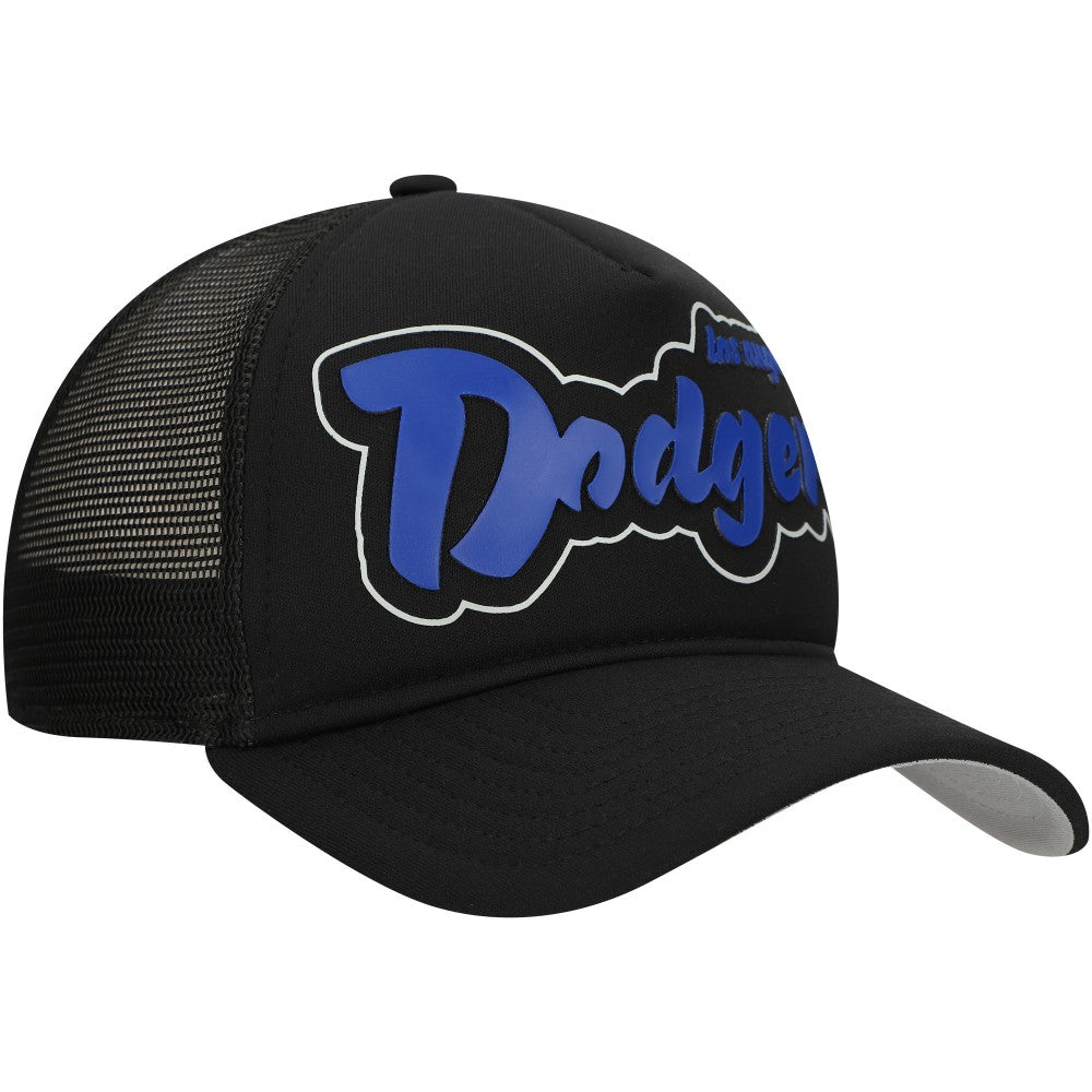 Los Angeles Dodgers New Era Retro Bold A-Frame Trucker 9FORTY Adjustable Hat - MLB Hats