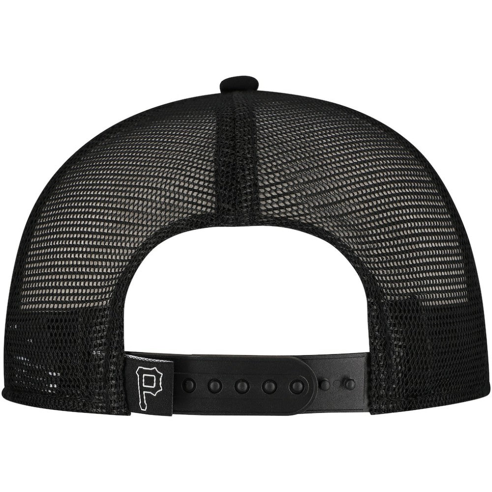 Pittsburgh Pirates New Era Retro Bold A-Frame Trucker 9FORTY Adjustable Hat - MLB Hats