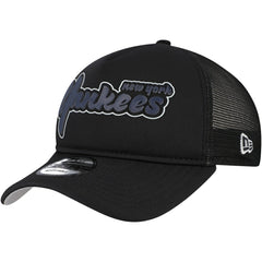 New York Yankees New Era Retro Bold A-Frame Trucker 9FORTY Adjustable Hat - MLB Hats