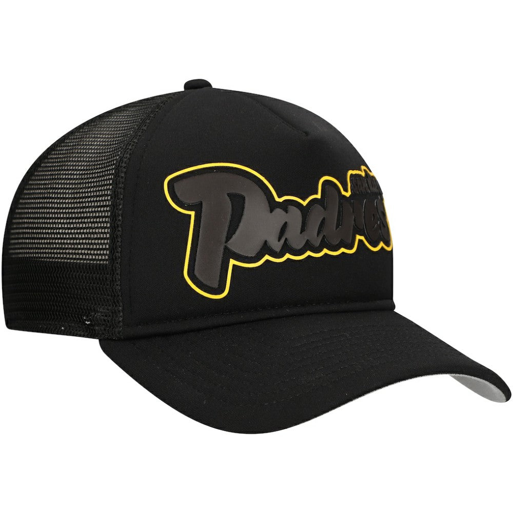 San Diego Padres New Era Retro Bold A-Frame Trucker 9FORTY Adjustable Hat - MLB Hats