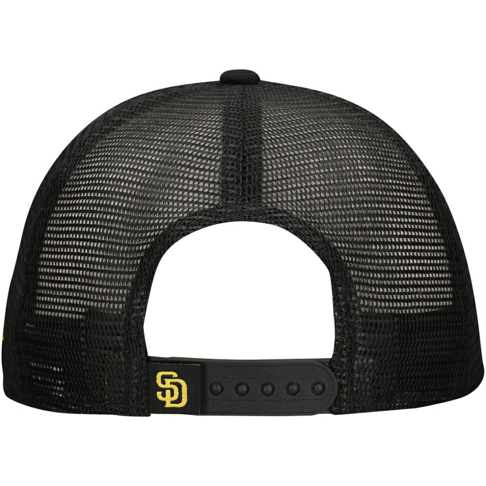 San Diego Padres New Era Retro Bold A-Frame Trucker 9FORTY Adjustable Hat - MLB Hats