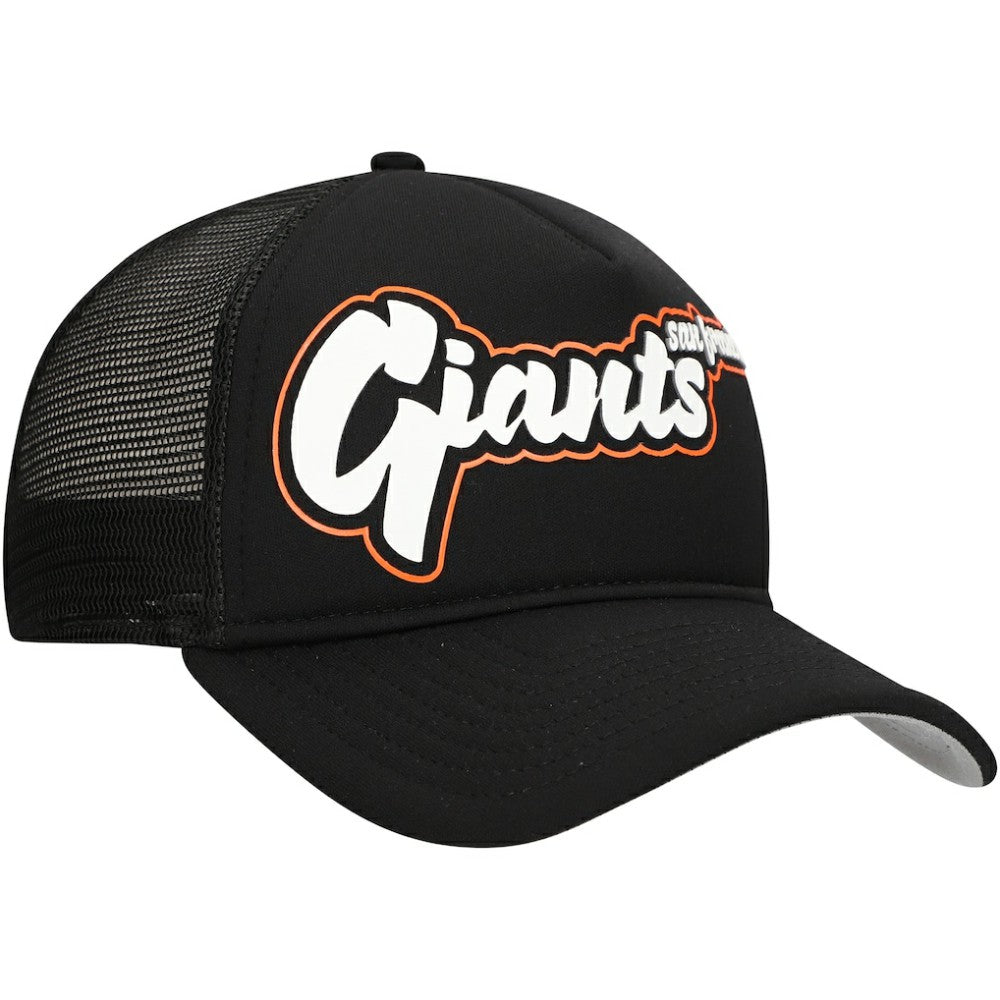 San Francisco Giants New Era Retro Bold A-Frame Trucker 9FORTY Adjustable Hat - MLB Hats