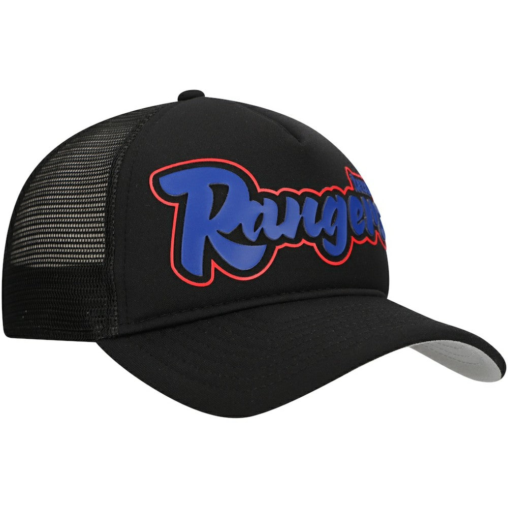 Texas Rangers New Era Retro Bold A-Frame Trucker 9FORTY Adjustable Hat - MLB Hats