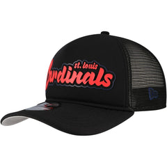 St. Louis Cardinals New Era Retro Bold A-Frame Trucker 9FORTY Adjustable Hat - MLB Hats