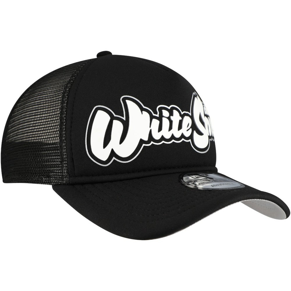 Chicago White Sox New Era Retro Bold A-Frame Trucker 9FORTY Adjustable Hat - MLB Hats