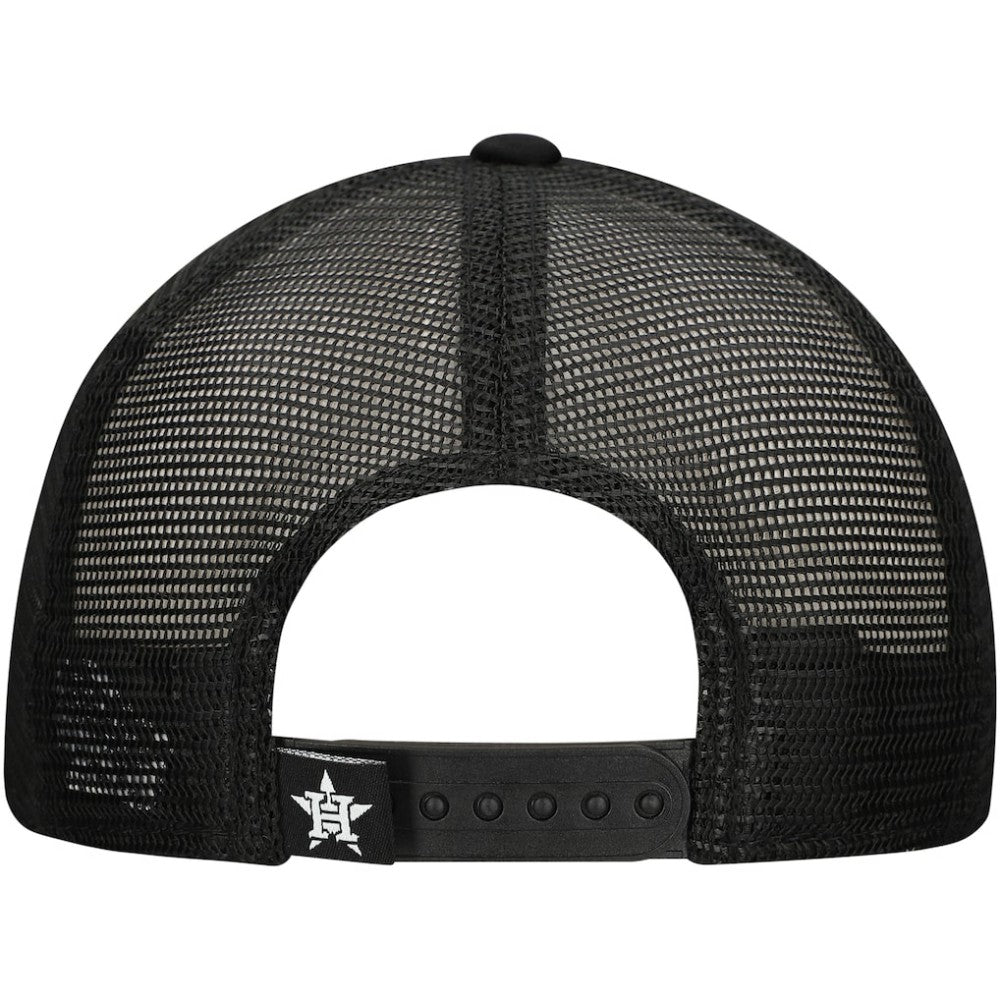 Houston Astros New Era Retro Bold A-Frame Trucker 9FORTY Adjustable Hat - MLB Hats