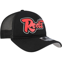 Cincinnati Reds New Era Retro Bold A-Frame Trucker 9FORTY Adjustable Hat - MLB Hats