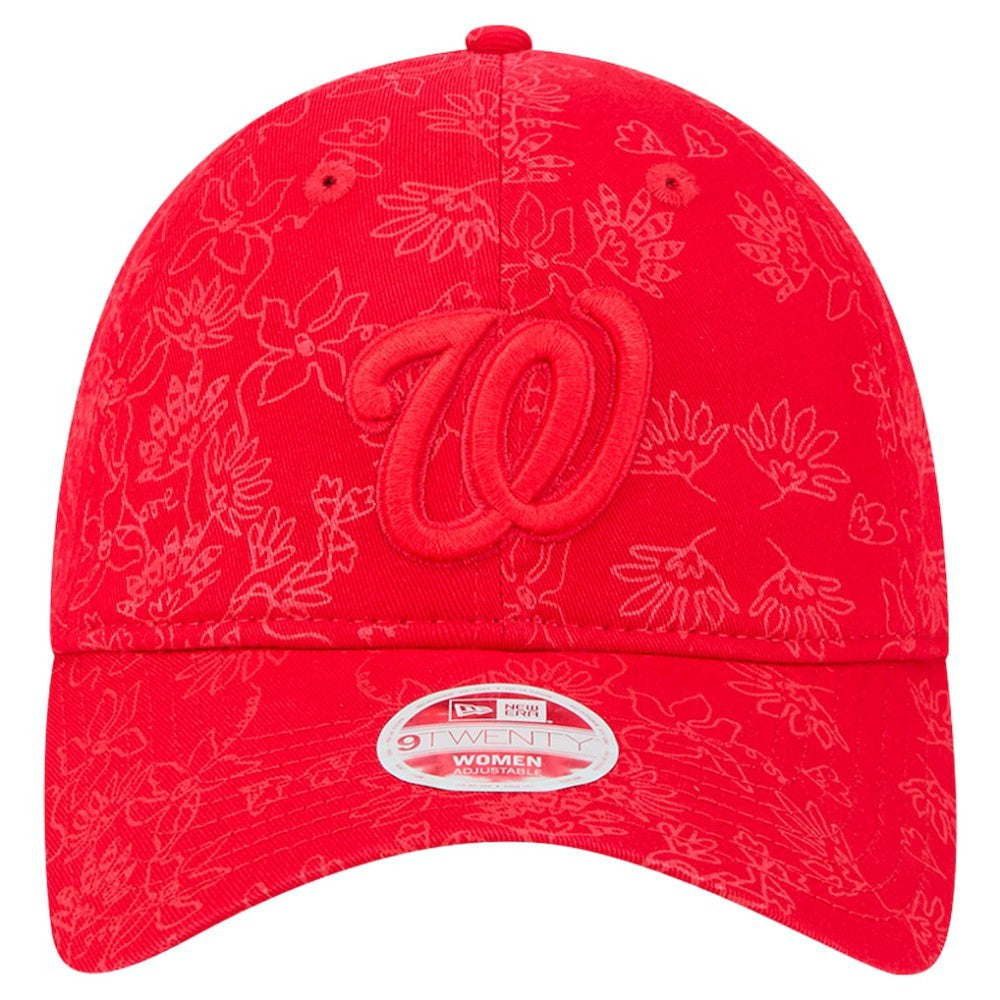 Washington Nationals New Era Women's Tonal Floral 9TWENTY Adjustable Hat - MLB Hats