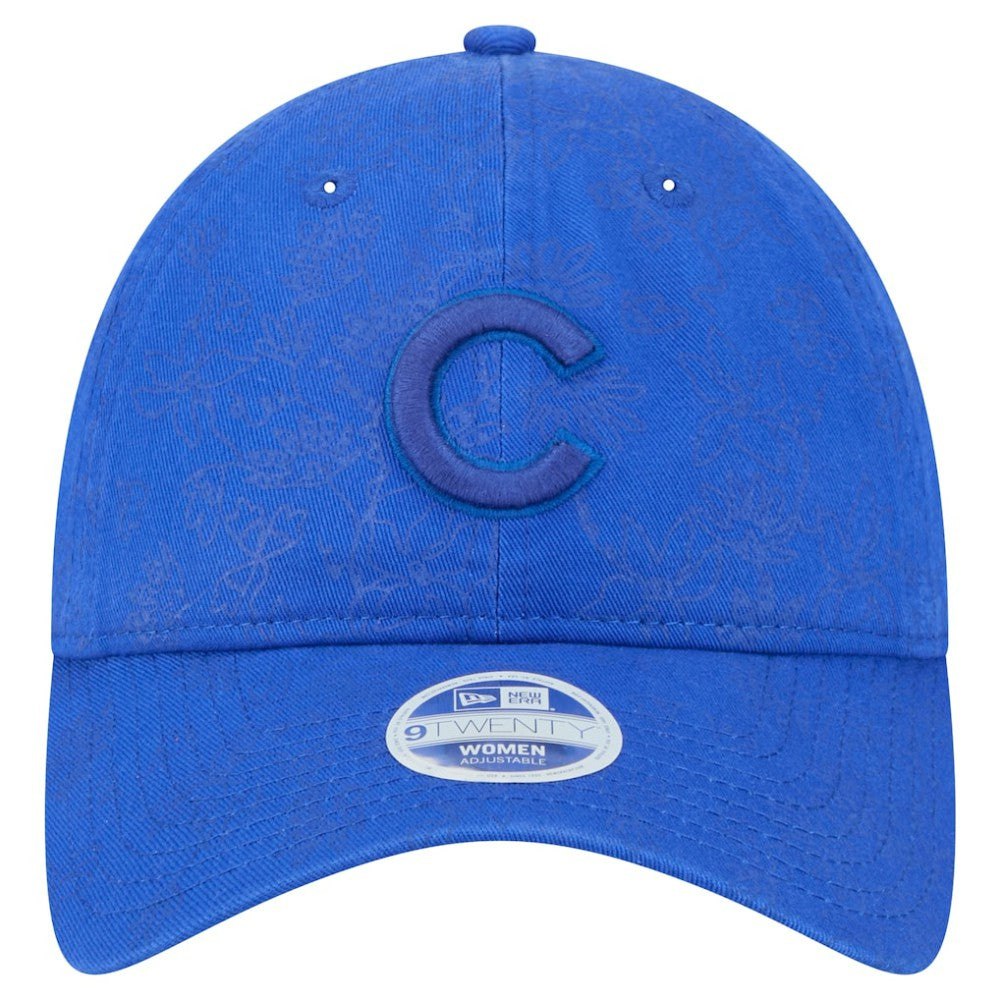 Chicago Cubs New Era Women's Tonal Floral 9TWENTY Adjustable Hat - MLB Hats