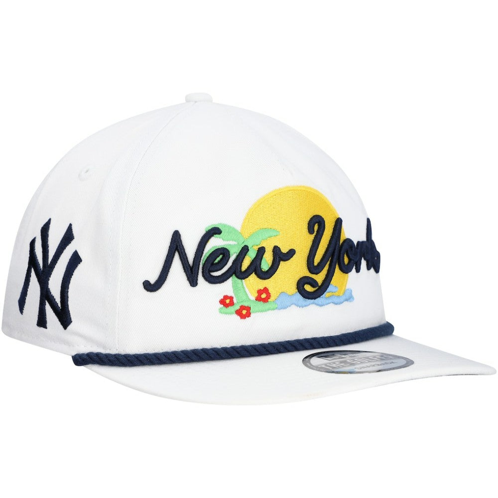 New York Yankees New Era Paradise Golfer Adjustable Hat - MLB Hats