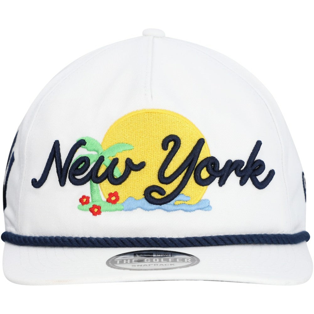 New York Yankees New Era Paradise Golfer Adjustable Hat - MLB Hats
