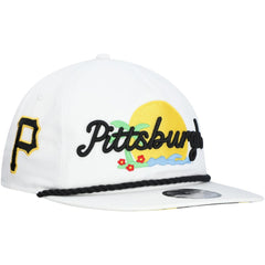 Pittsburgh Pirates New Era Paradise Golfer Adjustable Hat - MLB Hats