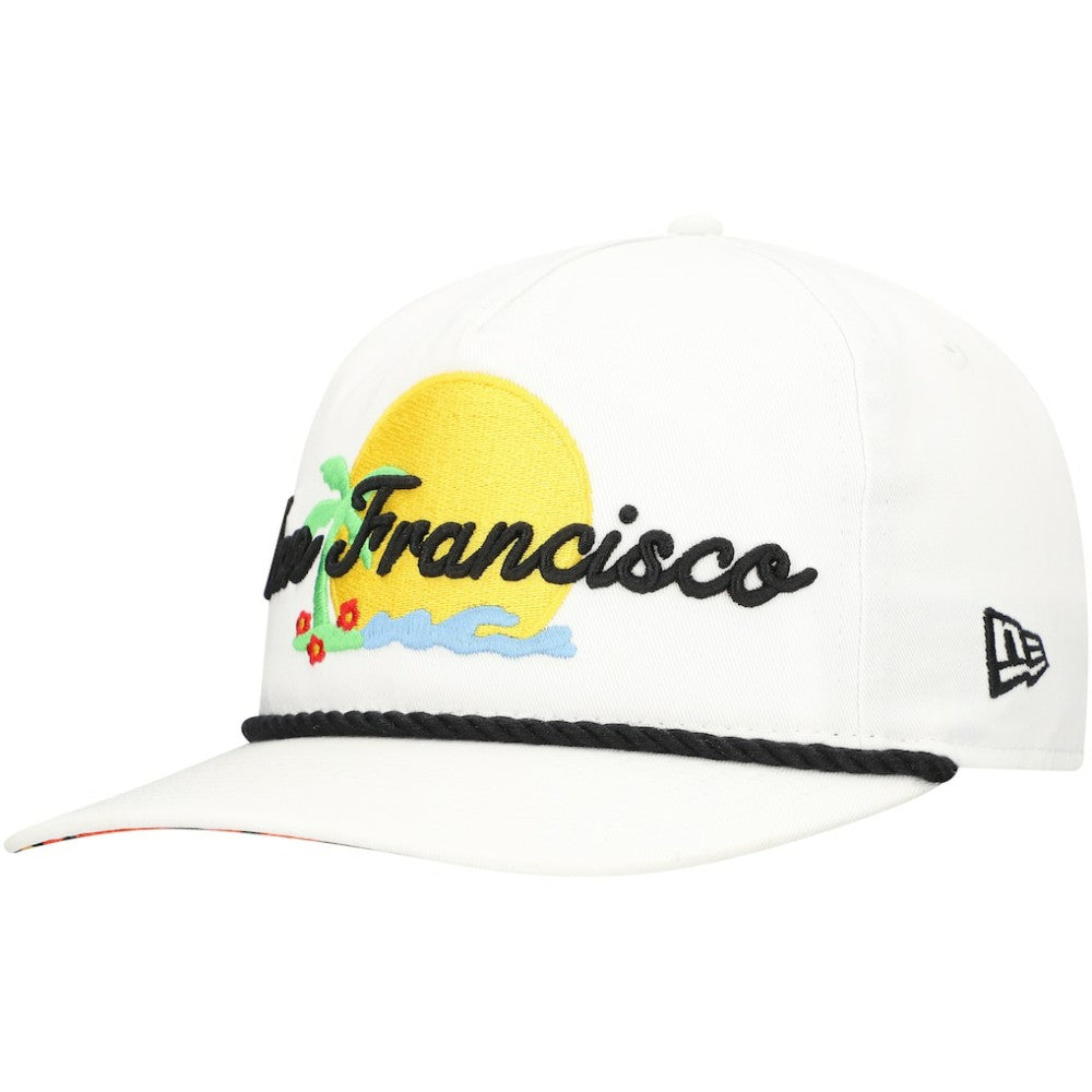 San Francisco Giants New Era Paradise Golfer Adjustable Hat - MLB Hats
