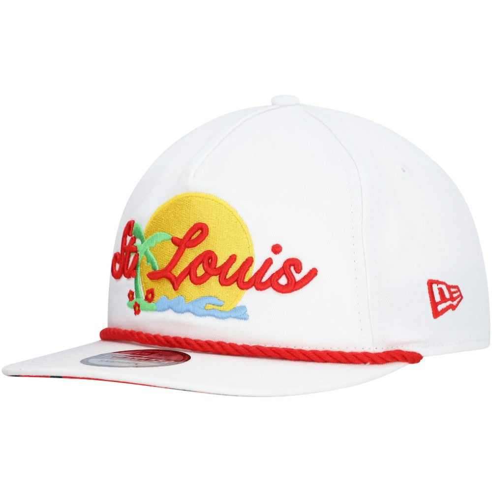 St. Louis Cardinals New Era Paradise Golfer Adjustable Hat - MLB Hats