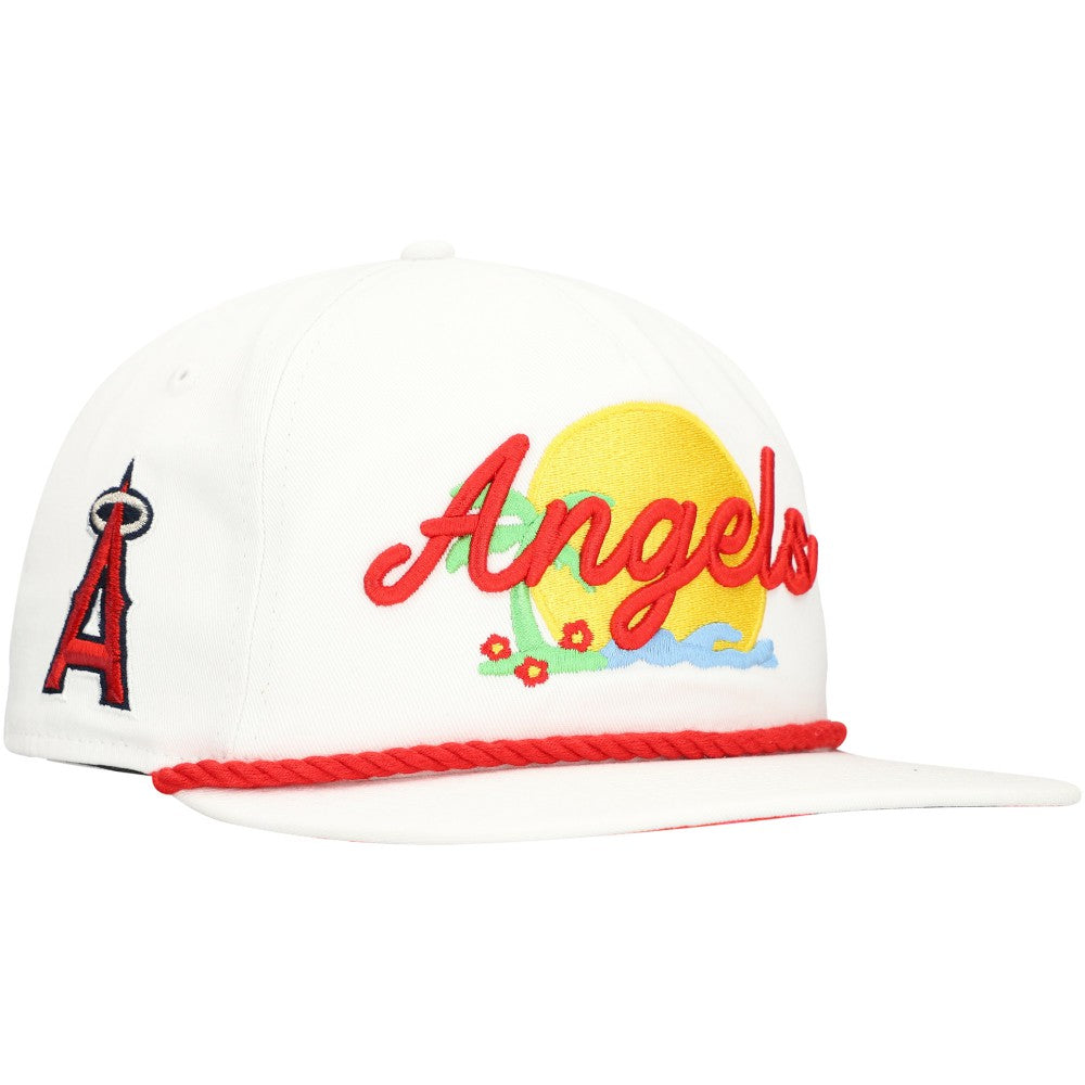 Los Angeles Angels New Era Paradise Golfer Adjustable Hat - MLB Hats