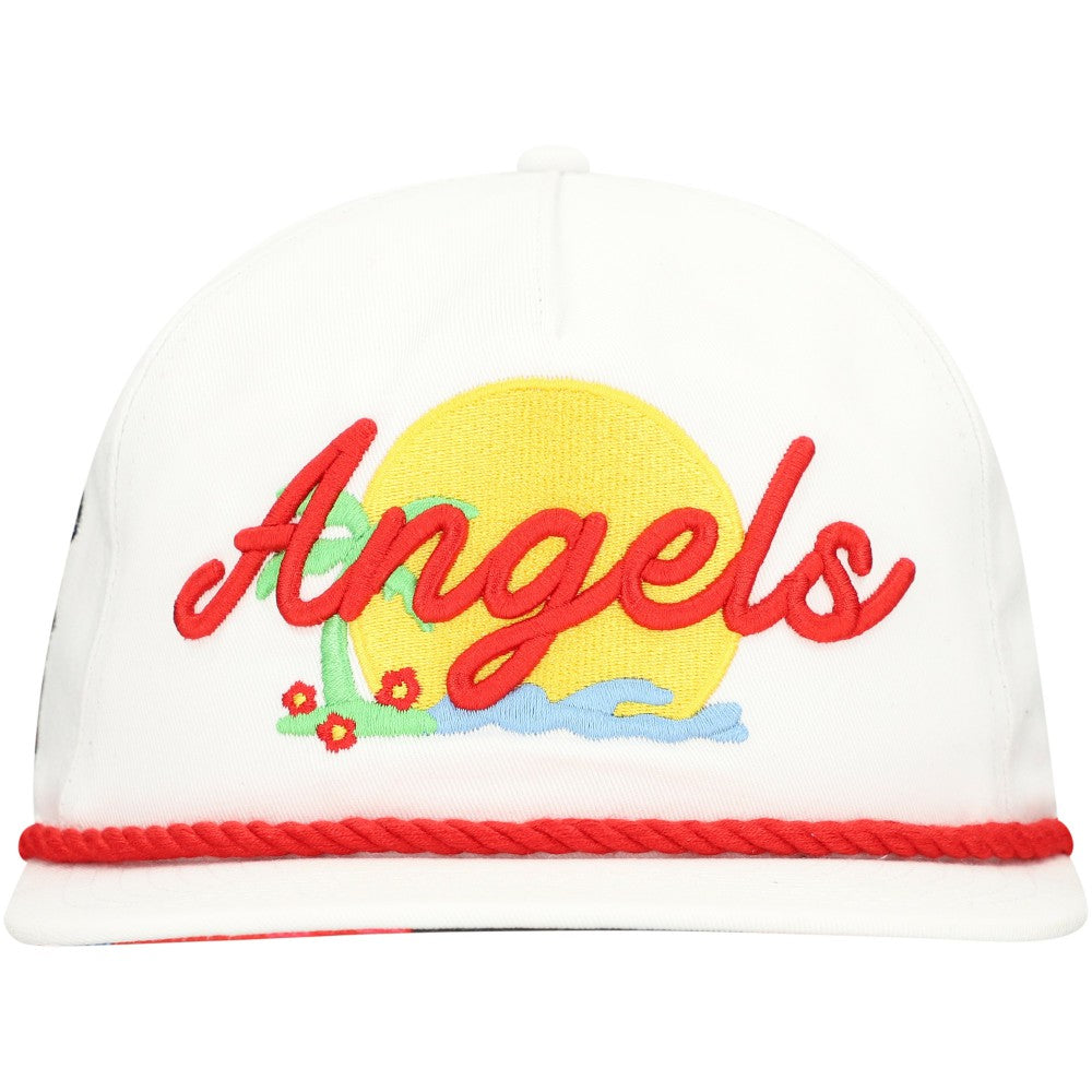 Los Angeles Angels New Era Paradise Golfer Adjustable Hat - MLB Hats