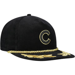 Chicago Cubs New Era Corduroy Filigree Golfer Adjustable Hat - MLB Hats