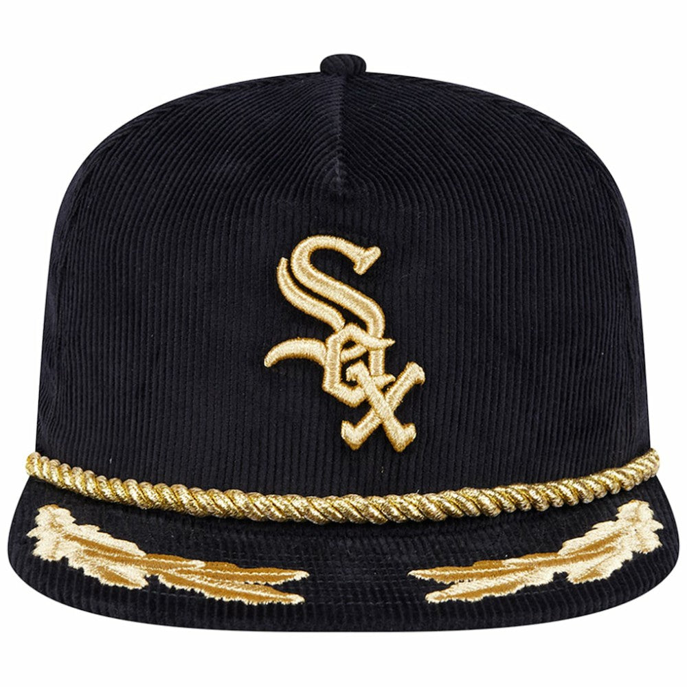 Chicago White Sox New Era Corduroy Filigree Golfer Adjustable Hat - MLB Hats