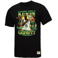 Black Kevin Garnett Boston Celtics Collage T-Shirt | NBA