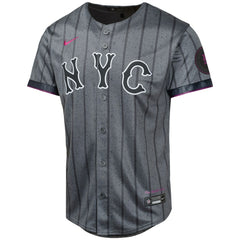 Francisco Alvarez New York Mets Nike Youth 2024 City Connect Limited Player Jersey - MLB Jerseys