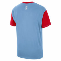 Light Blue Memphis Grizzlies 2024/25 City Edition Courtside Color Block T-Shirt | NBA