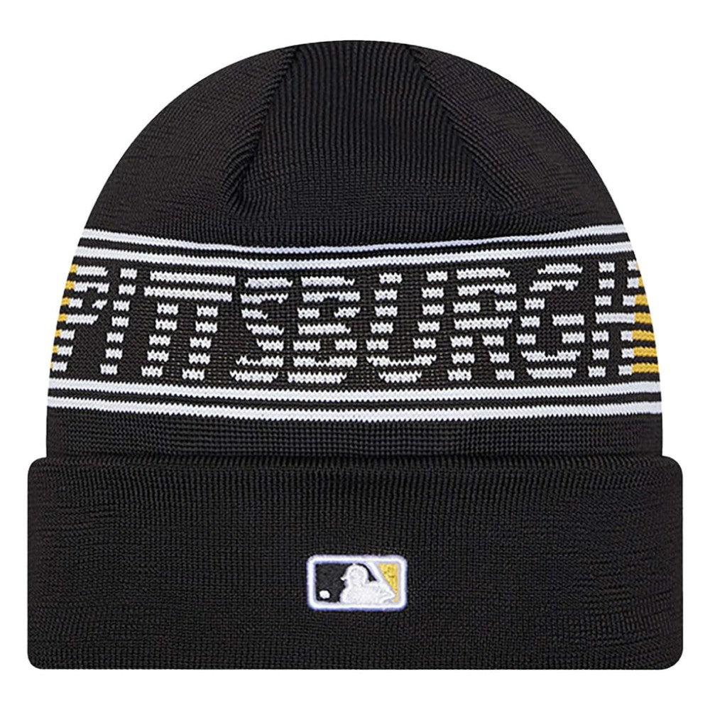 Pittsburgh Pirates New Era Authentic Collection Cuffed Knit Hat - MLB Hats