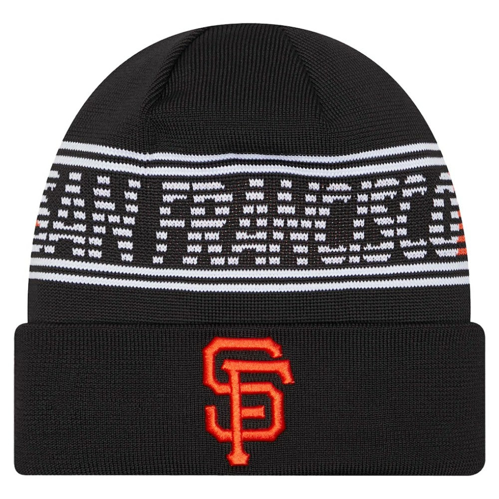 San Francisco Giants New Era Authentic Collection Cuffed Knit Hat - MLB Hats