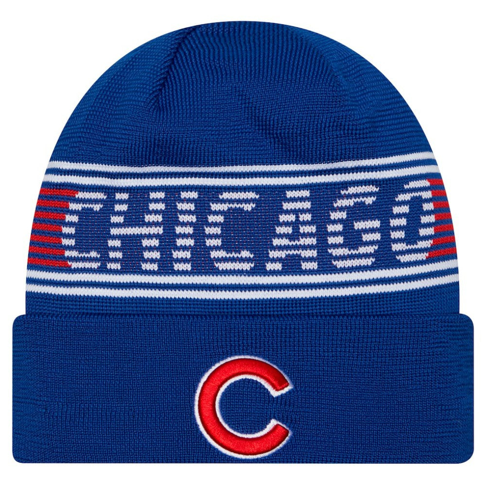 Chicago Cubs New Era Authentic Collection Cuffed Knit Hat - MLB Hats