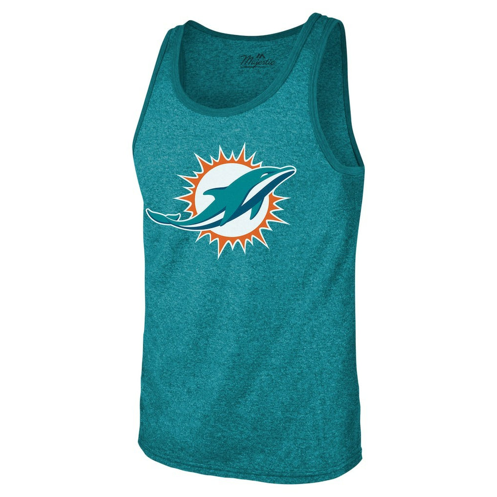 Miami Dolphins Tyreek Hill  Majestic Threads Tri-Blend Player Name & Number Tank Top | NFL Discount