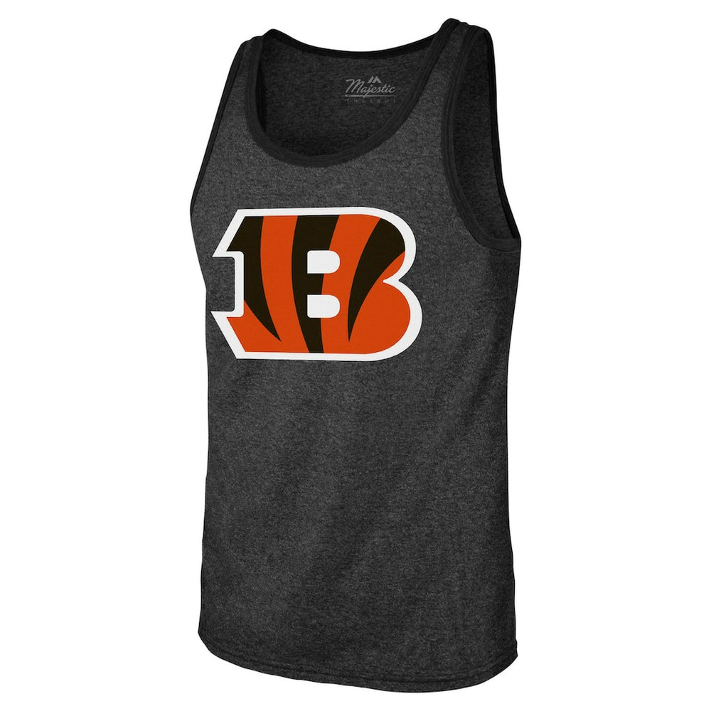 Cincinnati Bengals Joe Burrow  Majestic Threads Tri-Blend Player Name & Number Tank Top | NFL US