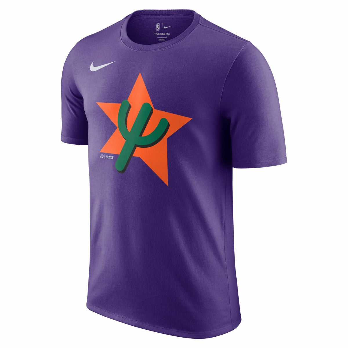 Purple Phoenix Suns 2024/25 City Edition Essential Logo T-Shirt | NBA