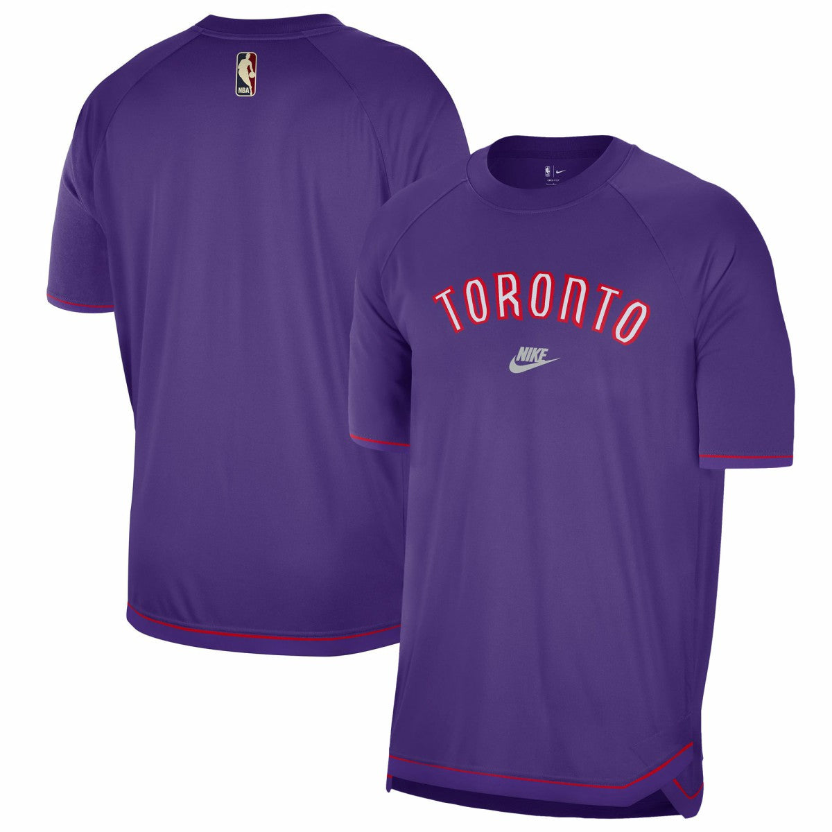 Purple Toronto Raptors 2024/25 Classic Edition Pregame Shooting T-Shirt | NBA