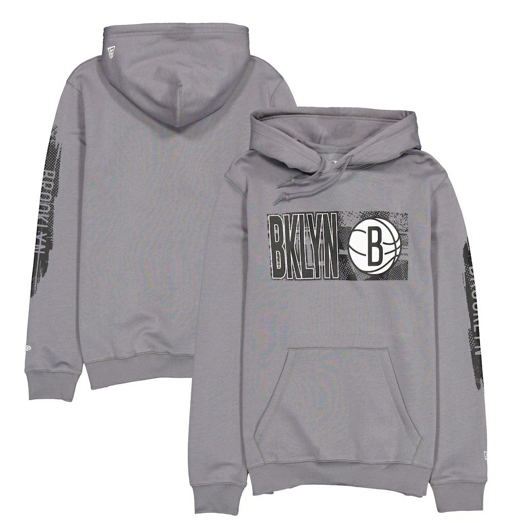 Charcoal Brooklyn Nets Tip-Off Collection Pullover Hoodie | NBA