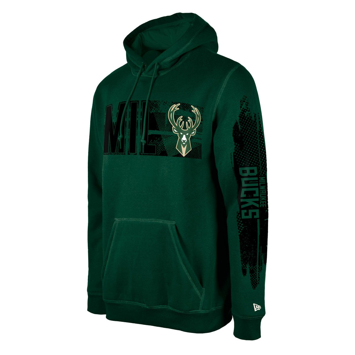 Hunter Green Milwaukee Bucks Tip-Off Collection Pullover Hoodie | NBA