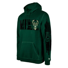 Hunter Green Milwaukee Bucks Tip-Off Collection Pullover Hoodie | NBA