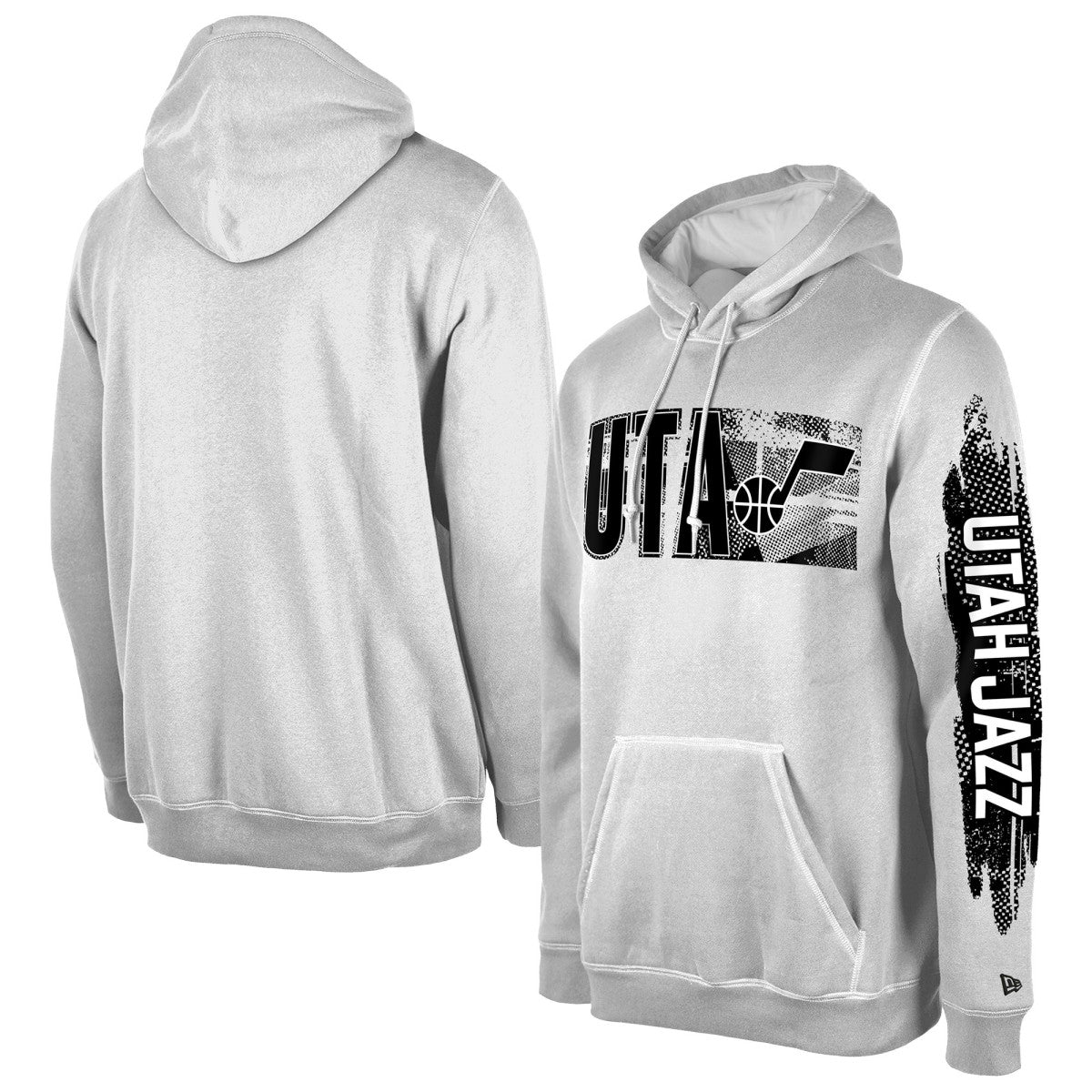 White Utah Jazz Tip-Off Collection Pullover Hoodie | NBA