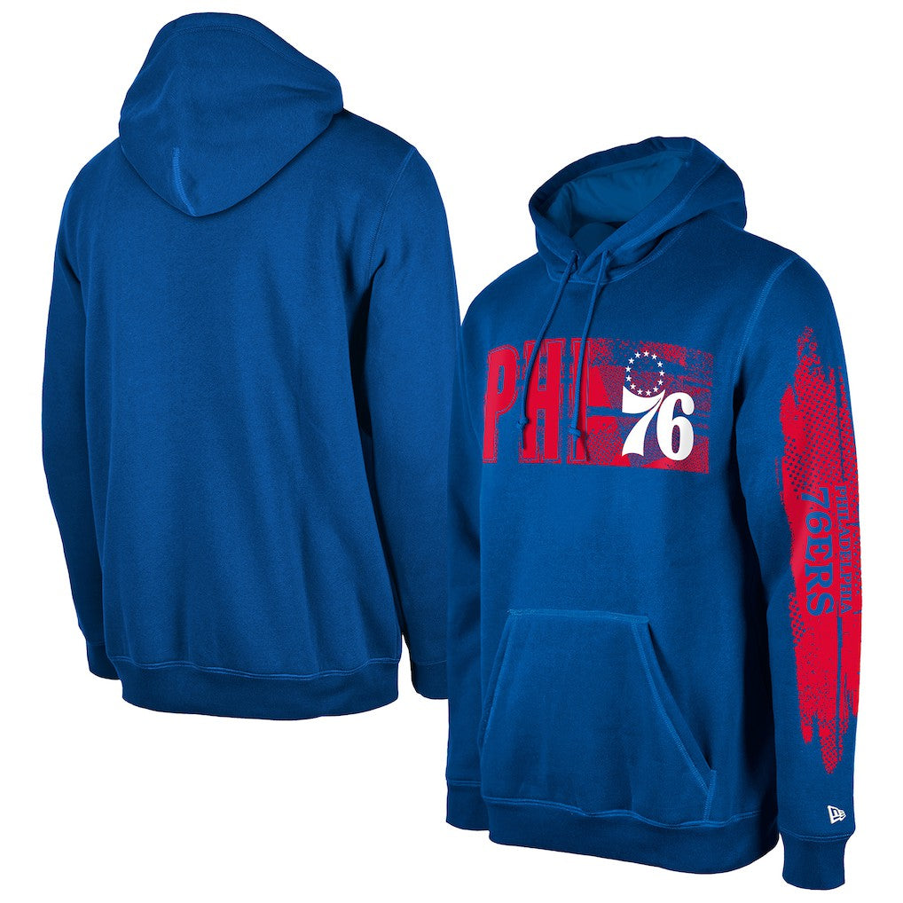 Royal Philadelphia 76ers Tip-Off Collection Pullover Hoodie | NBA